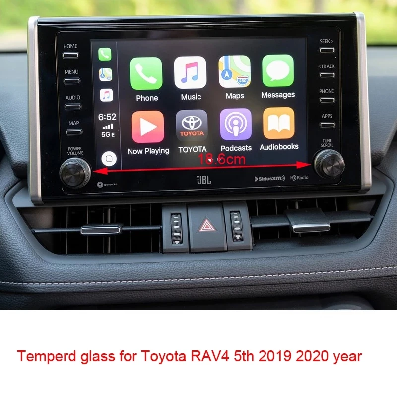Za Toyota RAV4 5. GPS Navigacijski Zaslon Centralni Nadzorni Zaslon Avtomobilsko Navigacijo Zaščitnik Film HD Jasno TPU Auto Dodatki