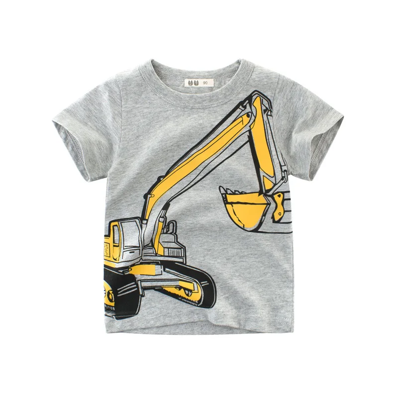 2020 Fantje T Shirt Otroci Majice Poletnih Vrh Dekleta T-shirt Koszulka Tracktor Tshirt Koszulki Meskie Roupa Menina Enfant Koszulka