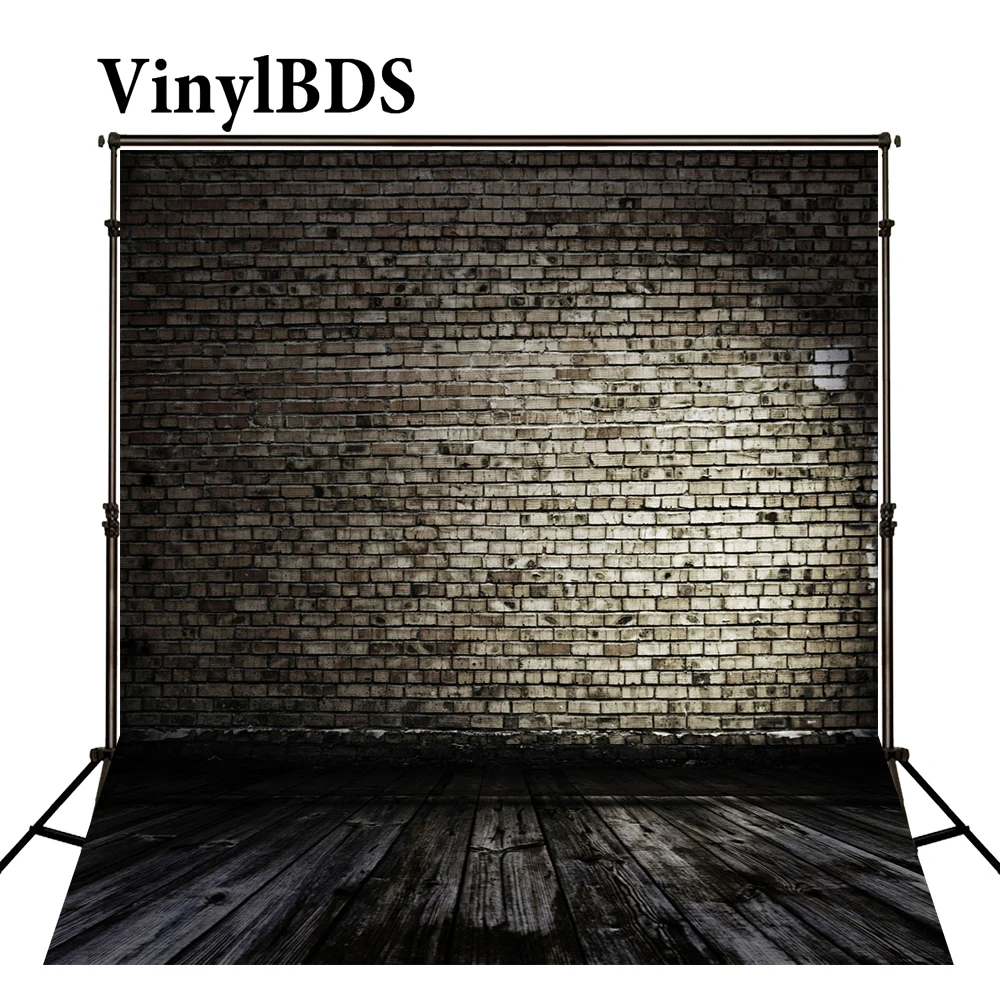 VinylBDS Fotografija Ozadje Newborn Baby Zid Luči, Pade Fond De Studio De Temne Lesene Talne Photocall Par Bodas