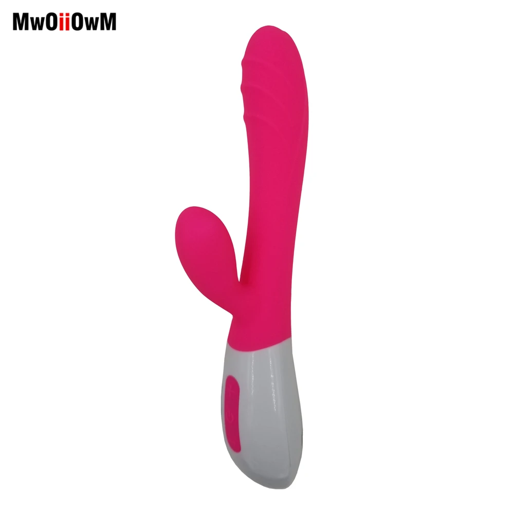 MwOiiOwM G spot Vibrator, Vibrator, Dildo, Vibrator Dvojno Vibracije Nepremočljiva Ženske Vagine, Klitoris Sex igrača za Ženske Adult Sex Igrače