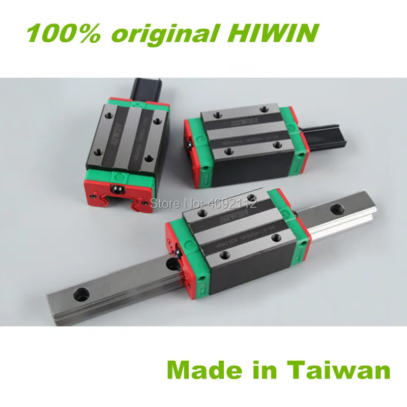 2pcs Prvotne HIWIN HGR30 550 600 700 750 800 850mm linearni vodnik/železnici + 4pcs HGH30CA linearni bloki za CNC usmerjevalnik deli