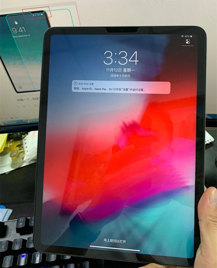2 Kos/Paket Kaljeno Steklo Zaslona Za iPad Pro 11 inch Sprostitev Zaščitnik HD prozorna folija za iPad 11 2020 / 2018 Kaljenega Stražar