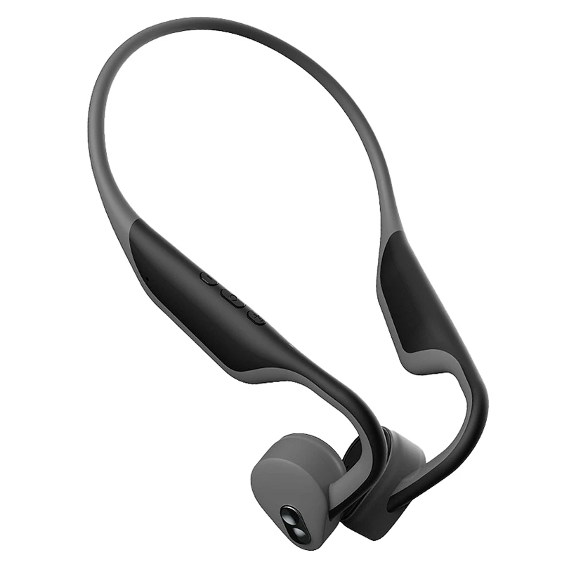 DenReel Kostne Prevodnosti Non-Ear Slušalke Bluetooth Stereo Nepremočljiva Šport Zadaj Visi Šport Kolesarjenje Slušalke