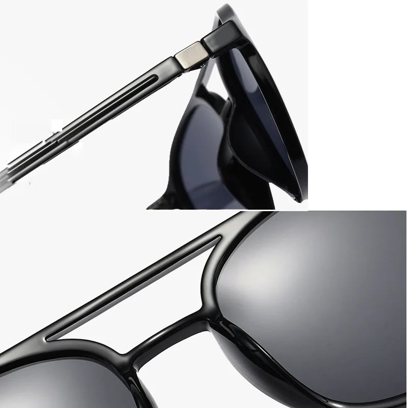 Moda Polarizirana sončna Očala Moških Kvadratnih Retro Modni Oblikovalec Polariod sončna Očala Oculos Masculino Gafas De Buljiti UV400