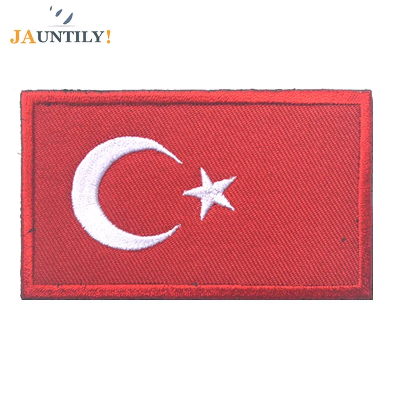 Vezenje Multi-barvni Krpo Oznako Zapestnica Azijskih Zastavo Turčija Značke Obliž, Obliži Epaulette