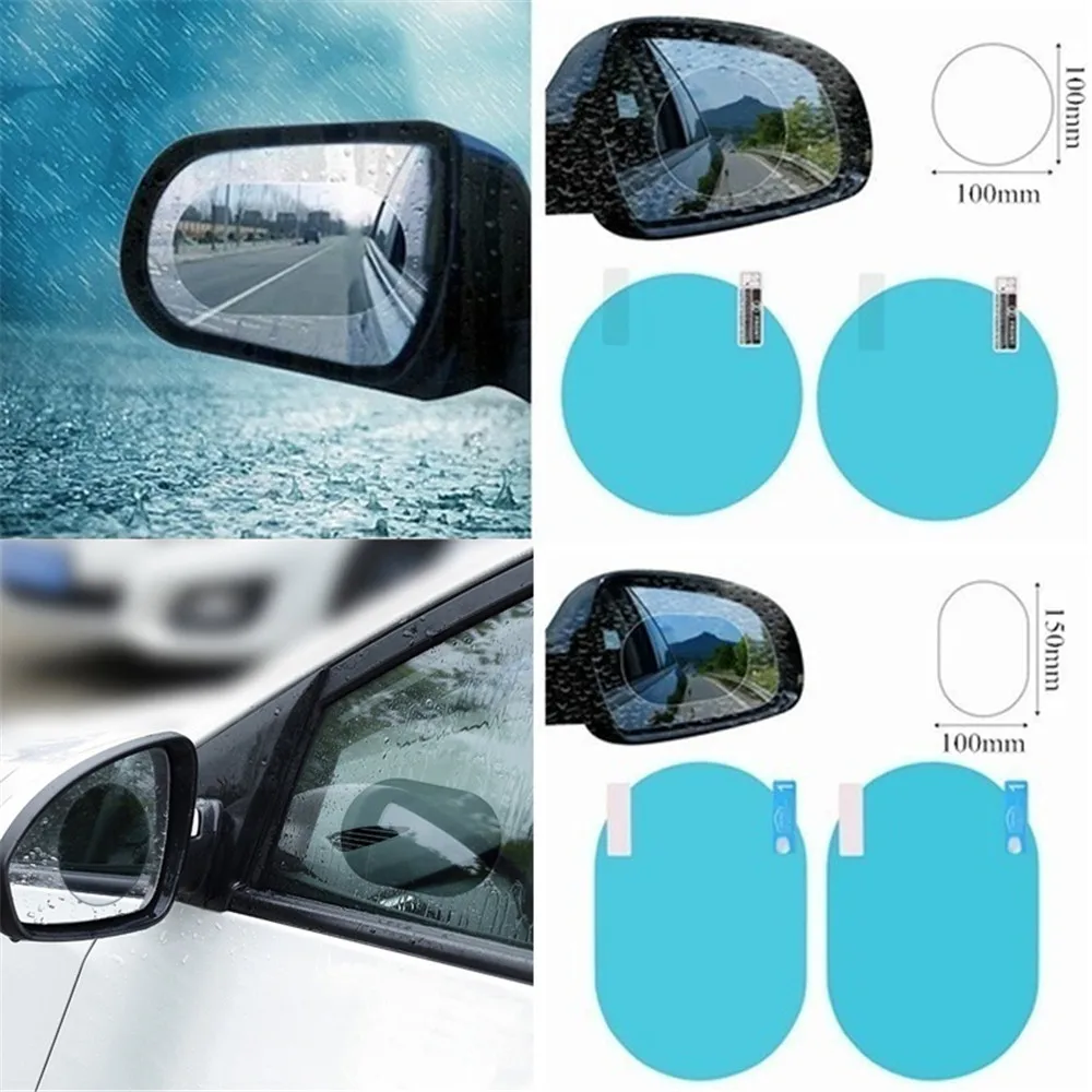 Avto Rearview Mirror Zaščitno folijo Anti Meglo Okno za Volvo V60 S60 XC60 Caresto T6 Toyota Infiniti