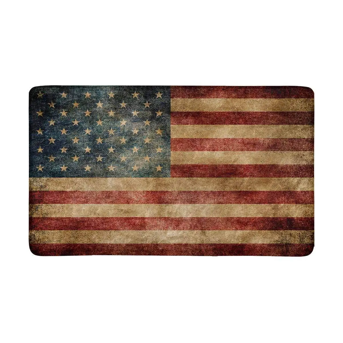 Ameriške Zastave, Anti-Slip Vrata Mat Doma Dekor Osebno Notranji Vhod Preproga