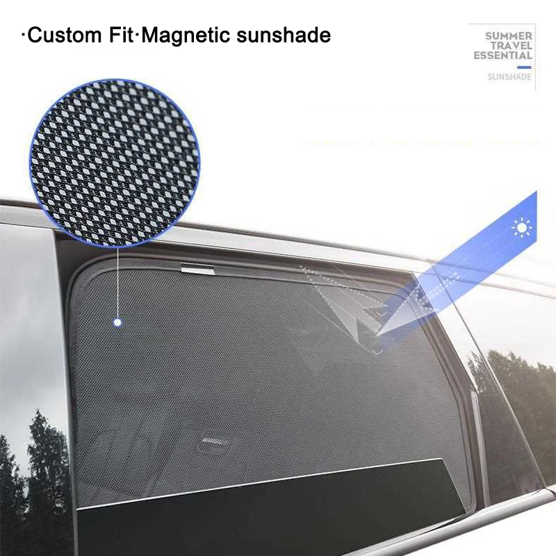 Avto Windows Magnetni Dežnik Za BMW X3 F25 2011-2017 Auto sončnega Zavese