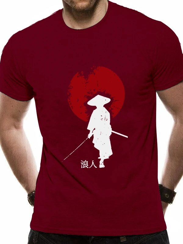 Ronin samuraj ninja espada armadura capacete nova 2020 t-shirt marca