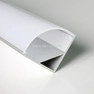 3m(6pcs) veliko, 0,5 m na kos, 30x30mm AP3030A aluminijasti profil za led prilagodljivi trakovi svetlobe
