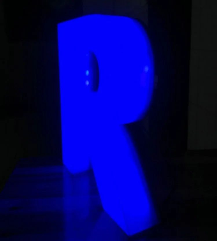 3D Oglaševanje Akril LED light up Črk prijavite cvet trgovina prijavite odbor