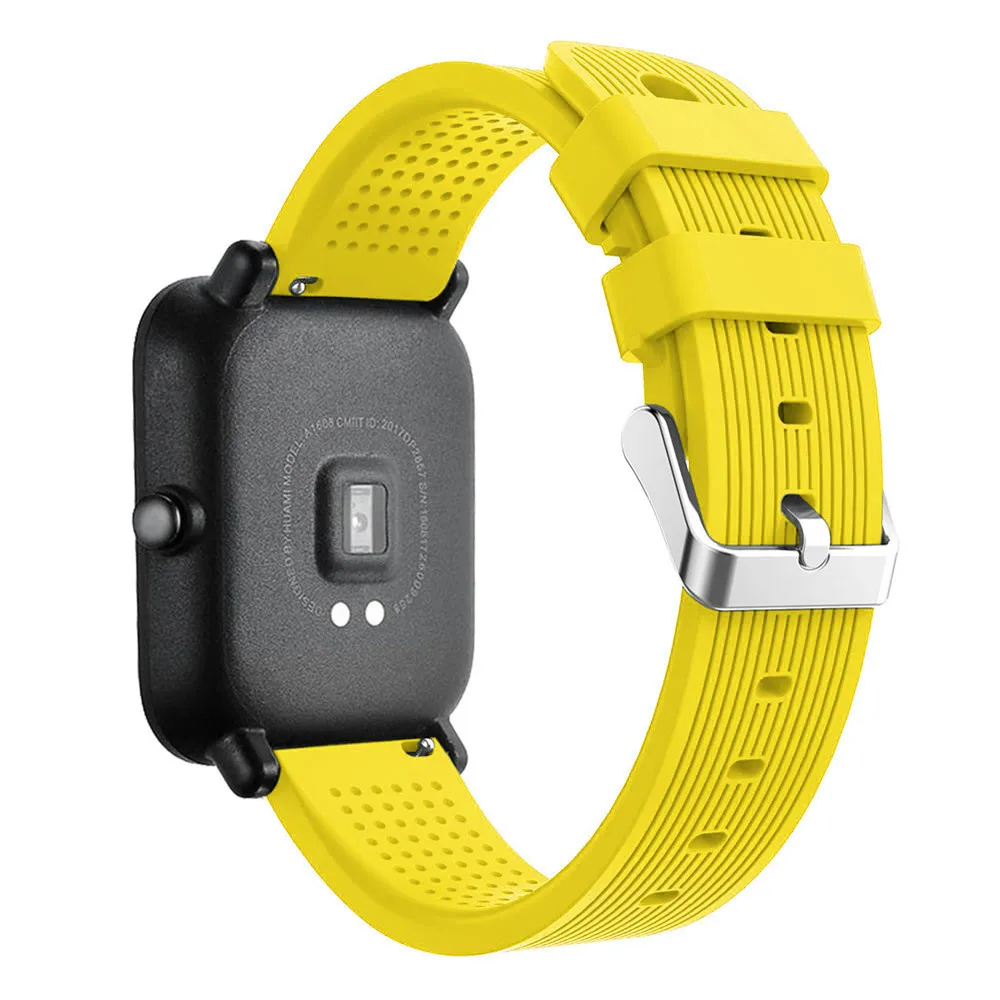 Zapestja Trak Zamenjajte jermenčki Silikonski Trakovi za Xiaomi Huami Bip BITNA HITROST Lite Mladi GTR 42mm GTS Smartwatch Pasu