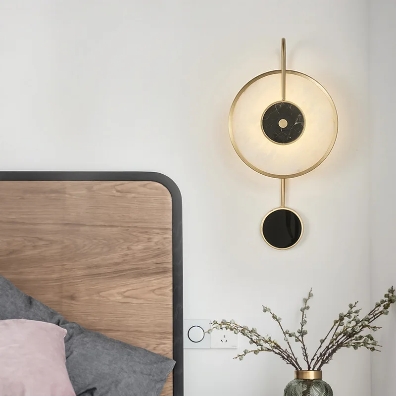 Nordijska dekoracijo doma lamparas de techo colgante moderna leseni hodnik ob postelji v dnevni sobi doma deco opica svetilka stenska svetilka