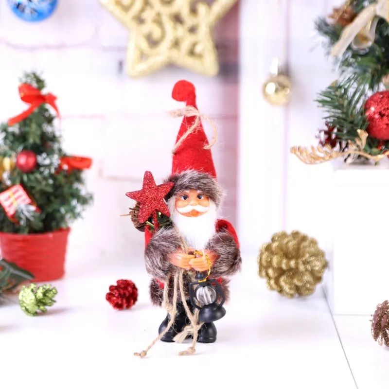 Božič Santa Claus Lutka Igrača Božični Okraski Za Dom Božično Drevo Okraski Božič Darilo