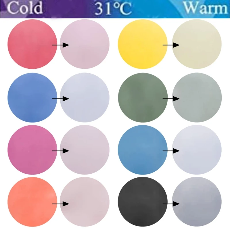 Thermochromic Temperatura Aktivira Pigment v Prahu Toplotno Občutljivih Barva Spreminja v Prahu za Barve Smolo Epoksi Umetnostne Obrti