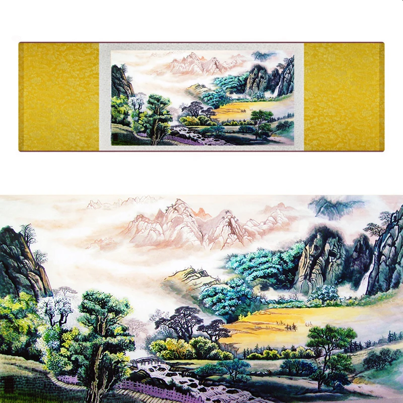 Pokrajina umetnosti slikarstva Gore in Reke umetnosti slikarstva vrh kakovosti svile poiščite slikarstvo Gore in Reke slikarstvo 19050912
