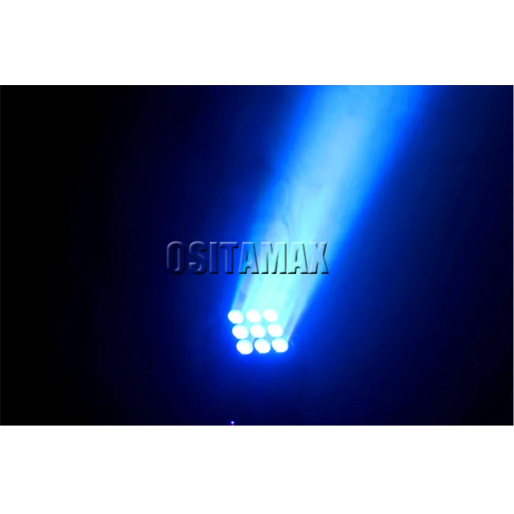OSITAMAX-A 4PCS/VELIKO Blinder Matrika Pranje luči 9x12w Svetlobni Učinek RGBW 4IN1 Liro Blinder Gibljive Glave