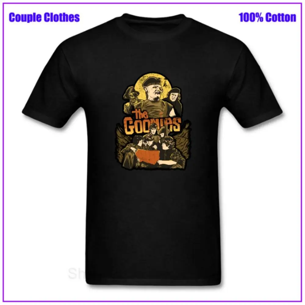 The Goonies Dropshipping Moške majice s kratkimi rokavi korejski slog t-shirt za Moške Vrhovi Tees Techno harajuku T-Shirt Hombre Oblačila Bombaž