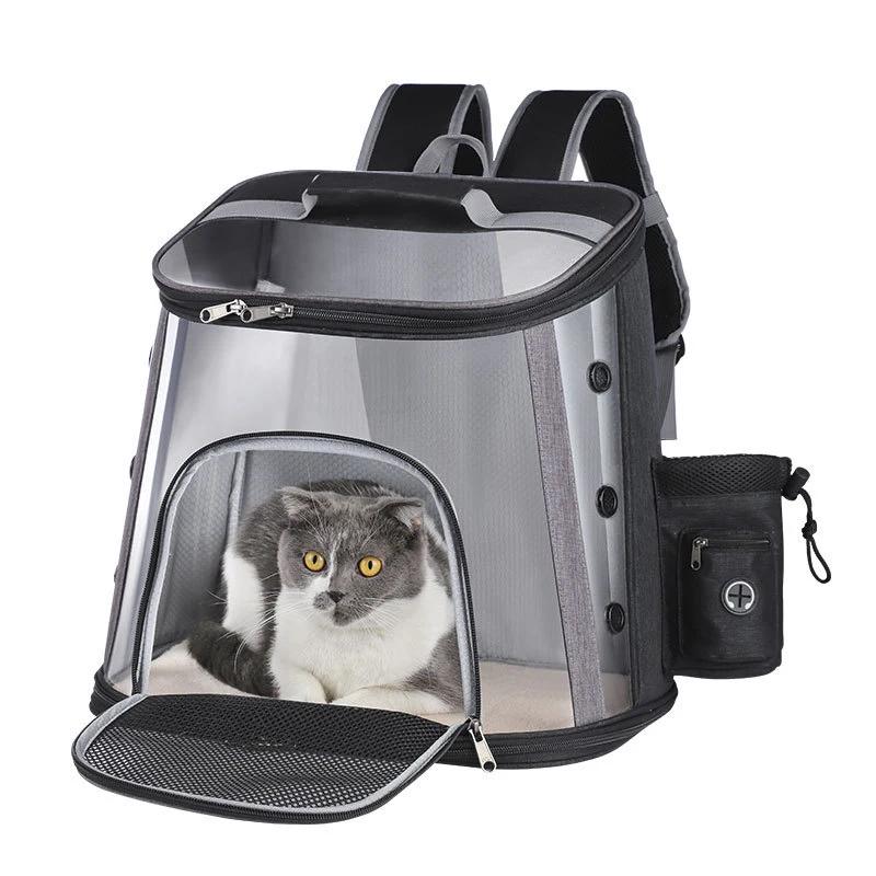 Mačka vrečka pregleden dihanje očesa nahrbtnik nahrbtnik za mačke in pse, ki nosi nahrbtnik pet sac de transport klepet