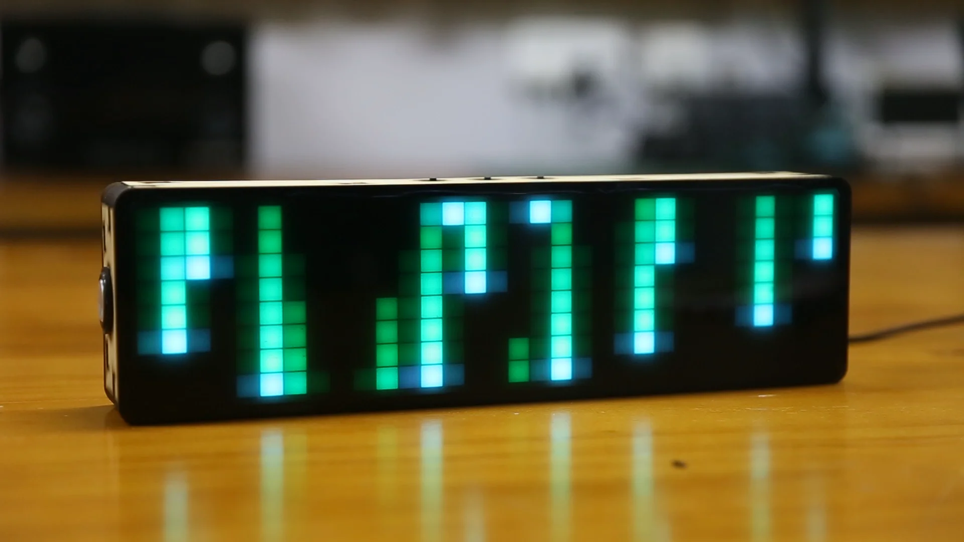 Awtrix Pixel Ura DIY Komplet Breza Odbor Stanovanj Elektronski Watch