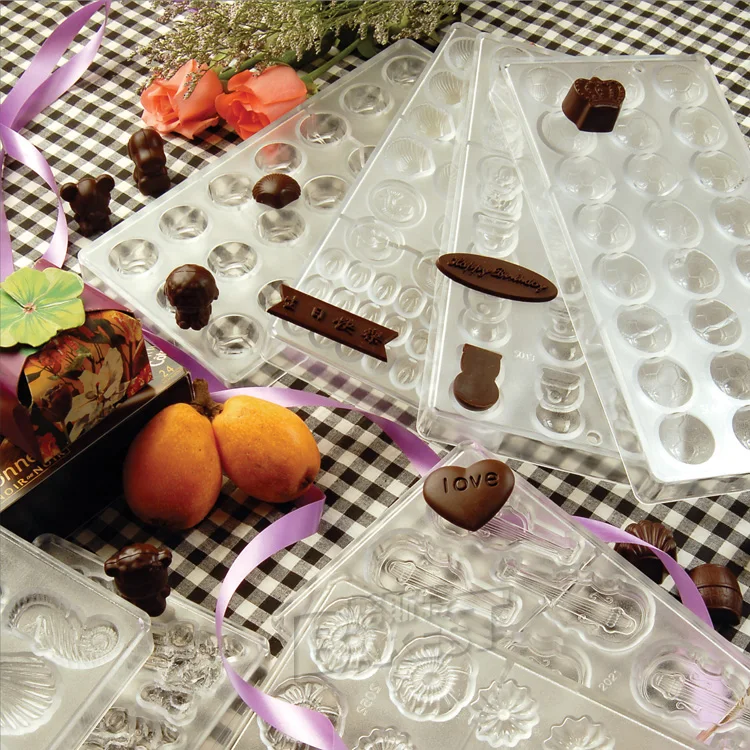 BAKEST Plastičnega Materiala DIY Božič Design Čokolada Plesni Več Izbire Sloga