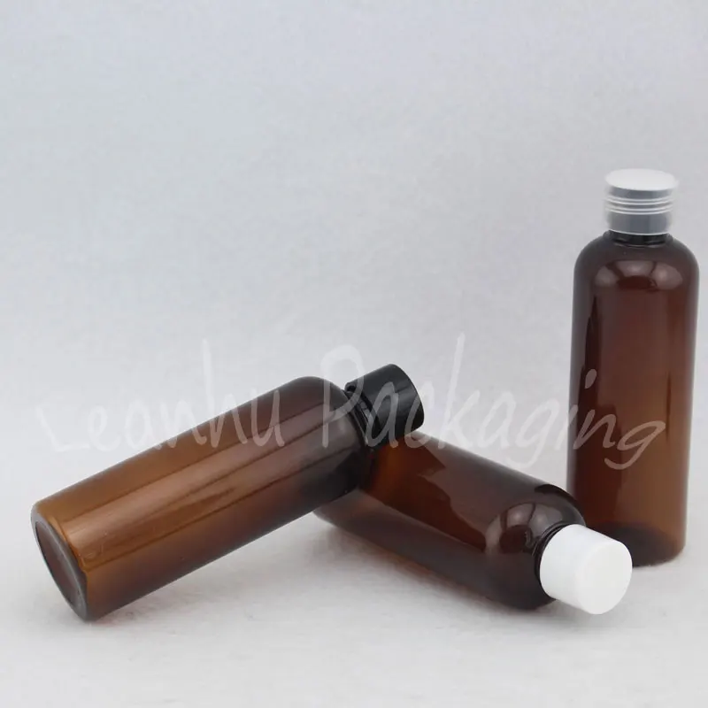 100 ML Rjava navoj Steklenico ,100CC Šampon / Losjon / Toner Sub-stekleničenje , Prazne Kozmetični Posodo ( 50 PC/Veliko )