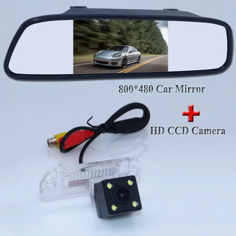 Avto rearview mirror Parkirišče Fotoaparat / Rear View Camera / HD CCD Nočno Vizijo Za Mercedes - Benz Razred S W220 Spodbujanje