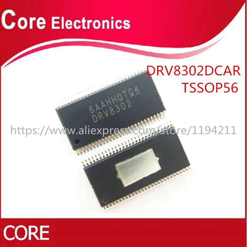 10pcs/Veliko DRV8302DCAR IC PREDRIVER MOTORNIH 3PH 56HTSSOP 8302 DRV8302 najboljše kakovosti.