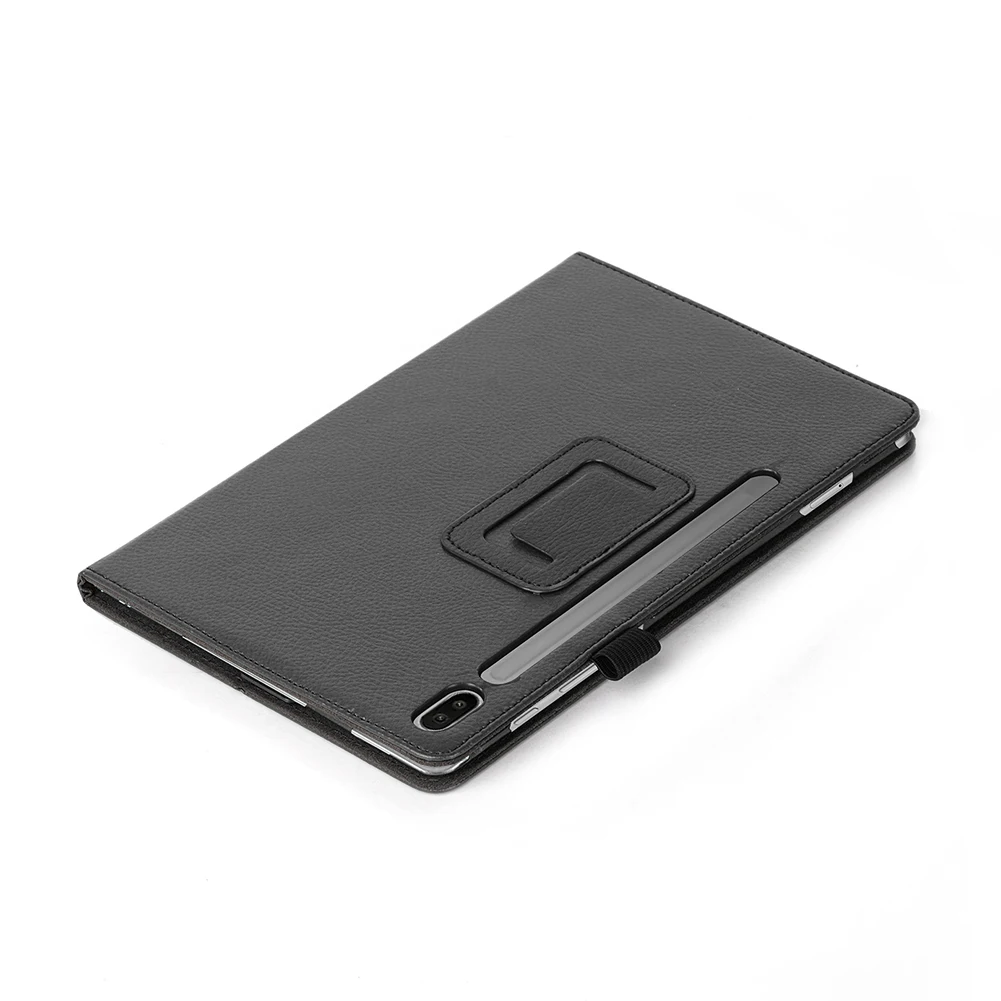 Za Samsung Galaxy Tab S7 11 2020 T870 T875 Dva-krat Liči Vzorec Usnje Tablični Primeru Smart Stojalo Shockproof Pokrov