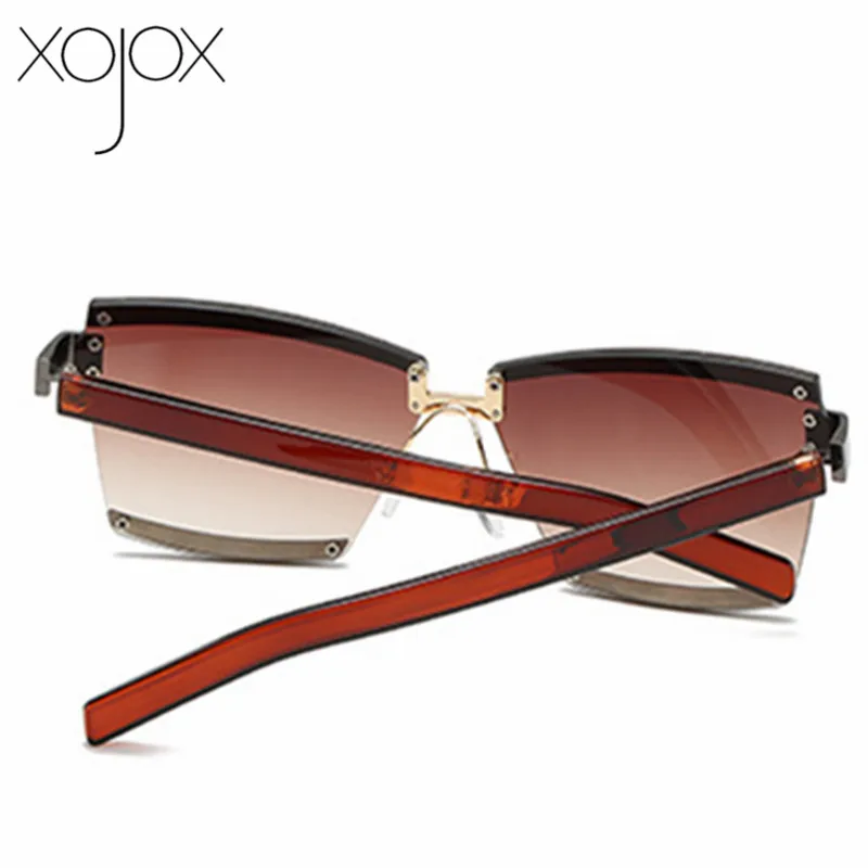 XojoX Vintage sončna Očala Moški Ženske Hit barvne sončna Očala blagovne Znamke Deisgner Kovinskih Kvadratnih Očala Moški Ženski UV400 Očala