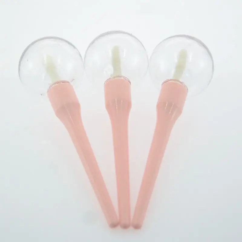 5Pcs Ustvarjalne Lollipop Obliko Lip Gloss Cev Prazna Ustnice Palm Posodo DIY Steklenice