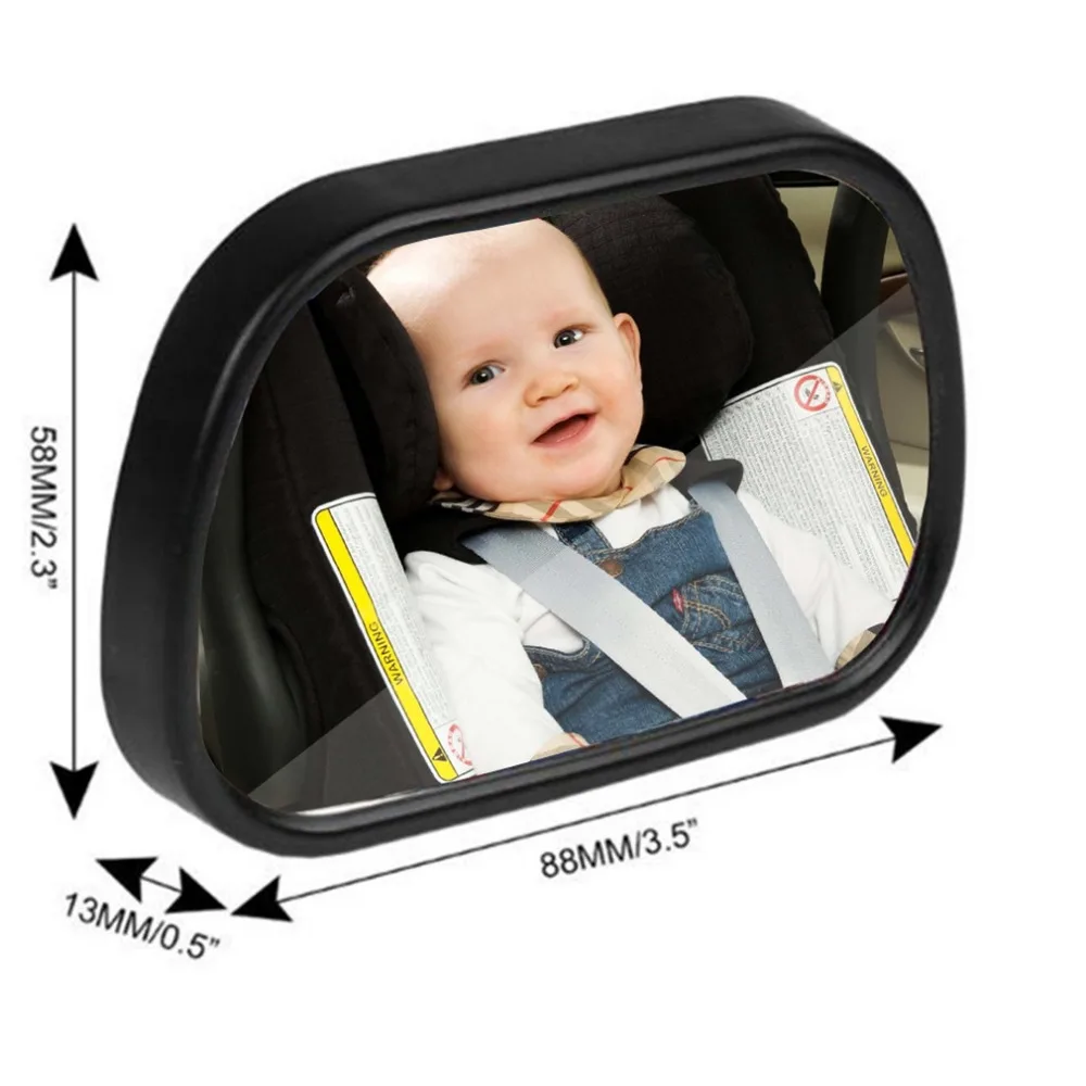 Varnostni Avto Sedež Nazaj Baby Ogledalo Sesalna Clip-On Nastavljiv Baby Vzvratno Konveksno Ogledalo Avto Baby Otroci Monitor Avto Dodatki