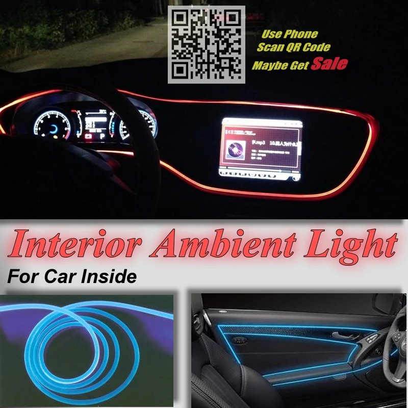 NOVOVISU Za Nissan Skyline GT R Avto Notranje osvetlitve Okolja Panel osvetlitev Za Avto Znotraj Kul Trakovi Preuredi Svetlo Optično omrežje