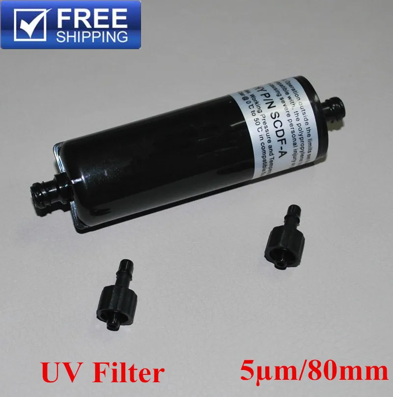 10 kos 80 mm UV Črnila Filtra 5 Mikronov, Odporne za Infiniti/JHF/Allwin/Phaeton/CrystalJet UV Črnila za Tiskalnike