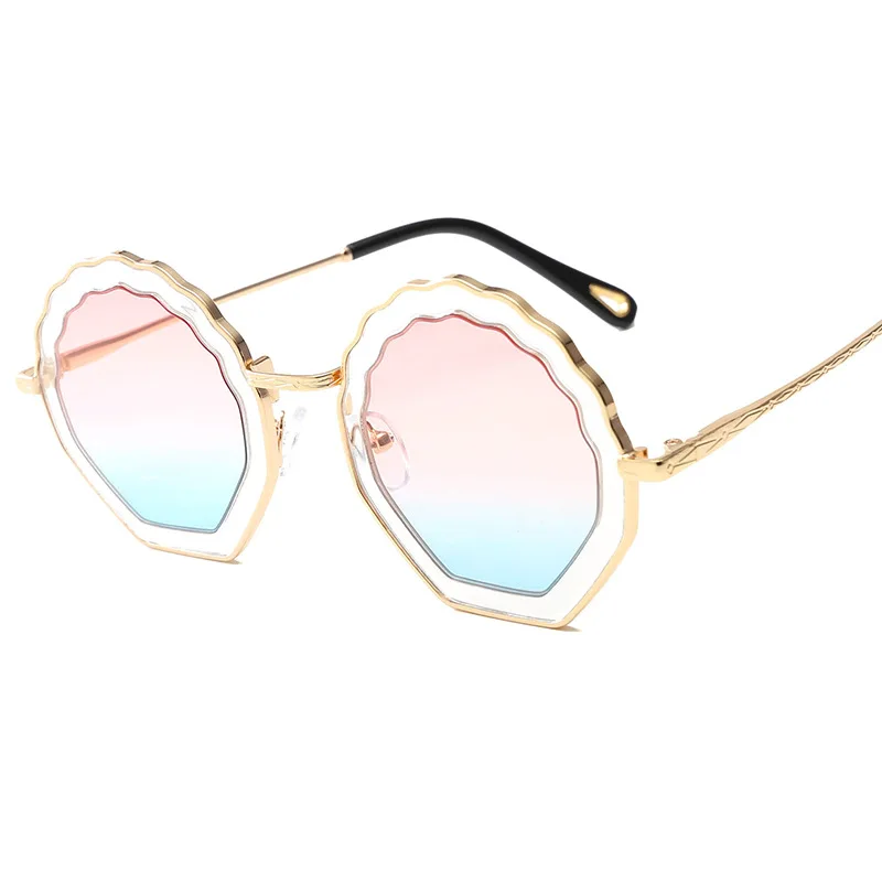 DYTYMJ Kovinska sončna Očala Ženske 2020 Luksuzne blagovne Znamke Visoke Kakovosti sončna Očala za Ženske Letnik Cvet sončna Očala Ženske Gafas De Sol