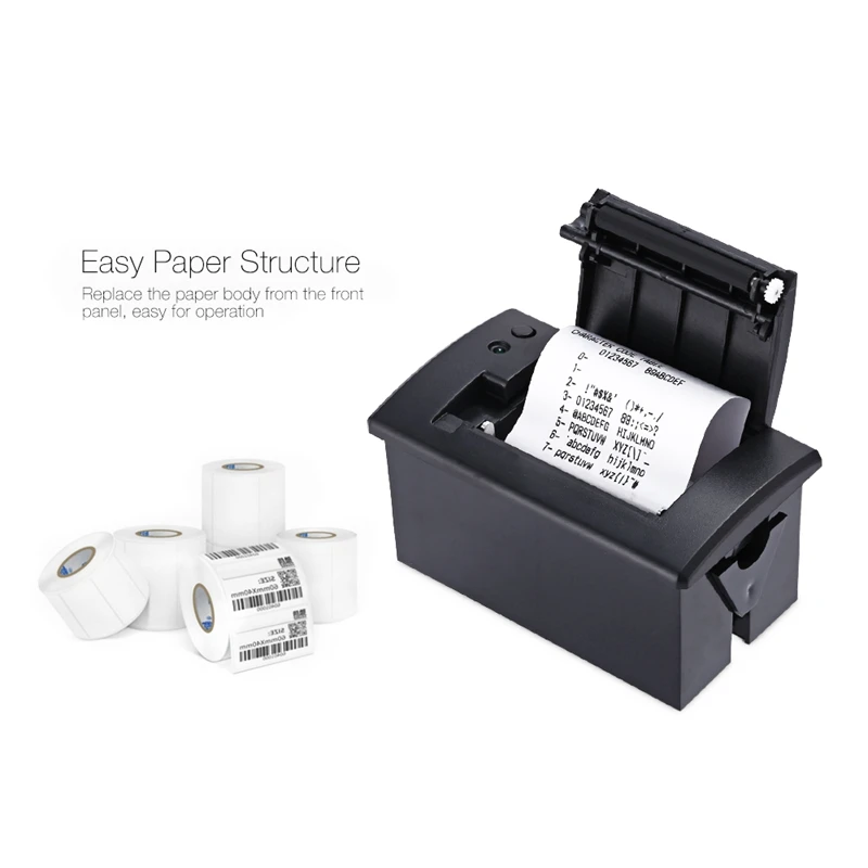 Mini 58Mm Vgrajeni Prejemu Termični Tiskalnik Podpira Rs232 Esc/Pos Tiskanje Toplotne Pika Tiskanje