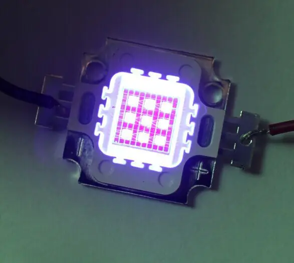 10pcs 10W Ultra Violet High Power LED Luči 395nm ~ 400nm High Power led čip za diy 10W uv led čip 10w 395nm led čip