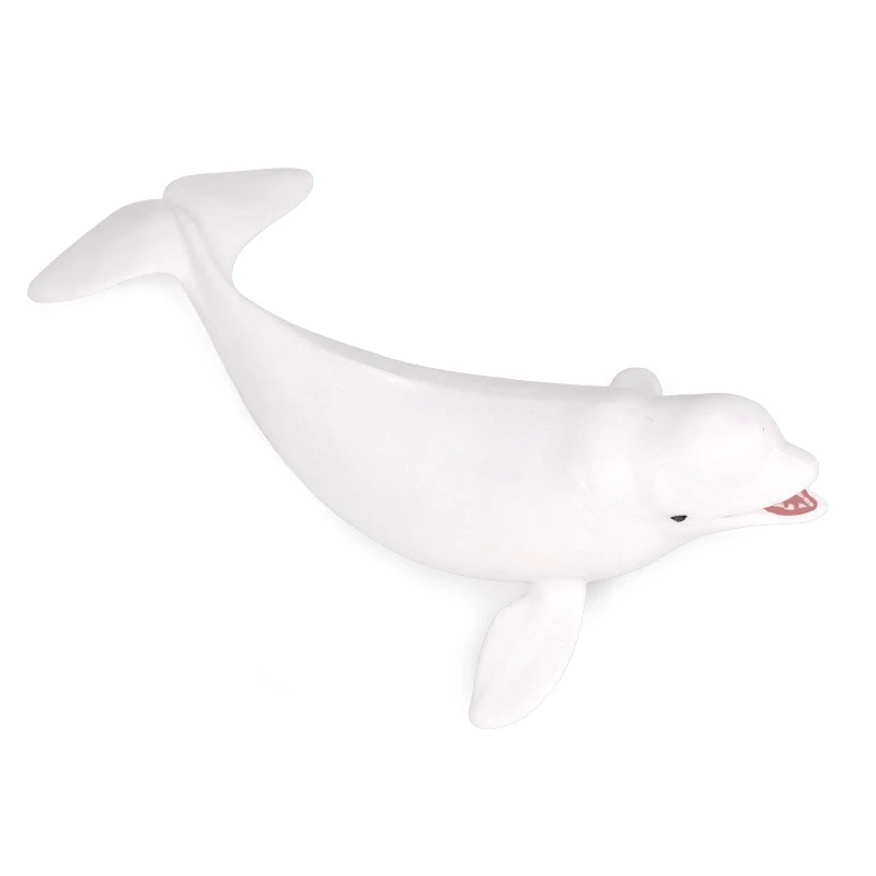 Morje Življenja Živali Beluga Model Pvc Figurice Simulacijskih Modelov Igrače