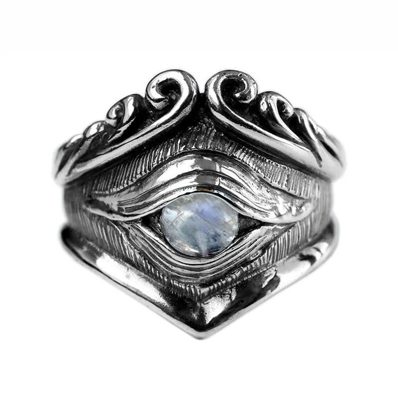 Original oblikovalec obrti Warcraft eye of Warcraft obroč izvirnost pretiravanja nesramna moške Tajski srebrni nakit blagovne znamke