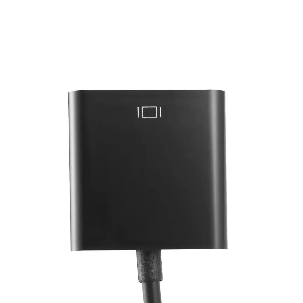 HDMI Moški-VGA RGB Ženski HDMI Na VGA Video Prilagodilnik Pretvornika 1080P Za PC Črno Moško-Ženski Adapter Pretvornik