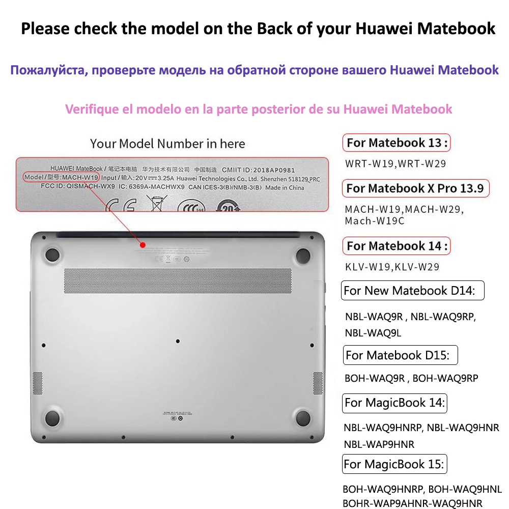 Za Huawei Matebook D 14 D15 2020/Mat Kristalno Pregleden Laptop Kritje Za Matebook 13 14 X Pro 13.9 Za Čast MagicBook 14 15
