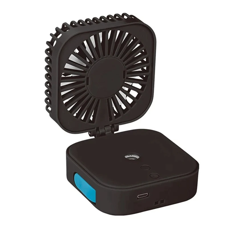 Prenosni Nejasnost Ventilator Brezžična Kul Megle Vlažilniki zraka z Ventilatorjem USB Polnilne Zložljive Potovanja Fan