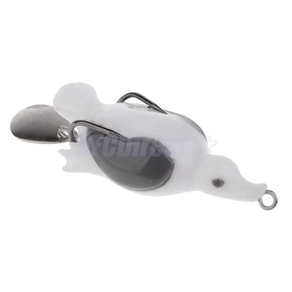 3D Oči Malo Raco Fishing Lure Vabe Crankbaits Močno Privabljanje Rib Silikonski Reševanje, 7cm/2.8 palčni