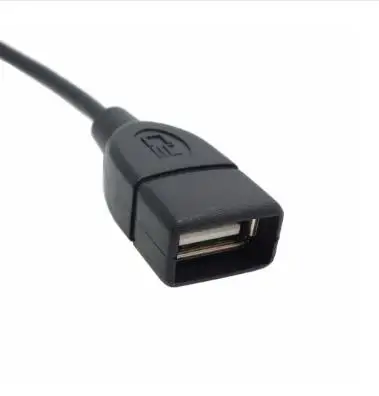 USB 2.0 A Moški-Ženska pod Kotom 90 Podaljšek Adapter kabel USB2.0 moški ženske desno/levo/ Črna kabel kabel