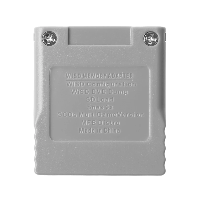 2021 Novih SD Memory Flash Card Card Reader Pretvornik Napajalnik za nintendo Wii Konzole NGC