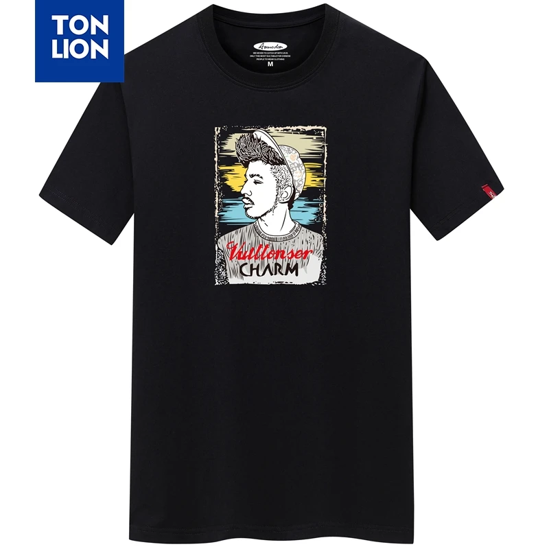5 Barv, Velikosti Moške Tshirt Brado Človek Slika Natisnjeni T-shirt Kratek Rokav Poletje Bombaž Preprost Vrh Tee 2020 OL