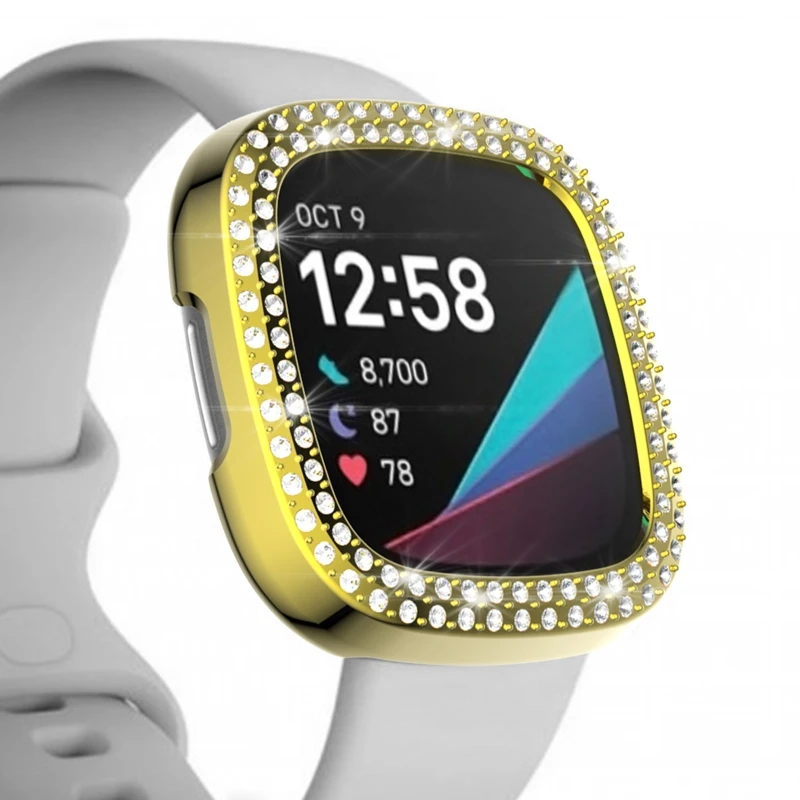 2020 Nova Zaščitna Tpu Ohišje Za Fitbit - Obratno 3/Občutek Pametno Gledati Zaslon Patron Nepremočljiva Anti Shock Absorber