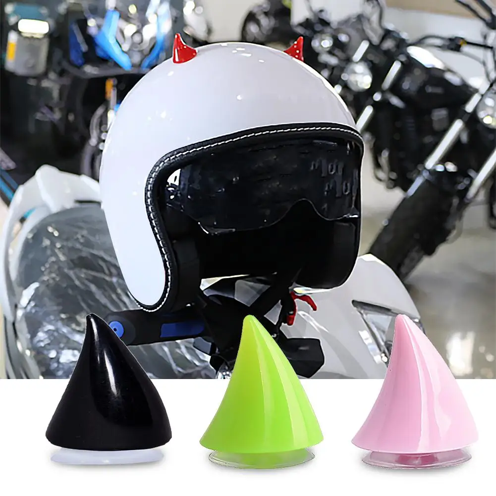 Motoristična Čelada Kotu Plastike, Gume Rog Dekoracijo Pribor Mehko Rog Dekoracijo Pokrivala