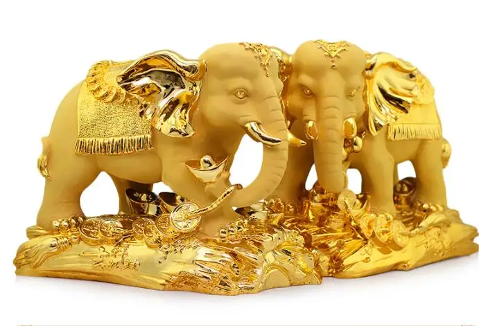 33 cm Smolo slon ugoden domače obrti urad za dekoracijo daril