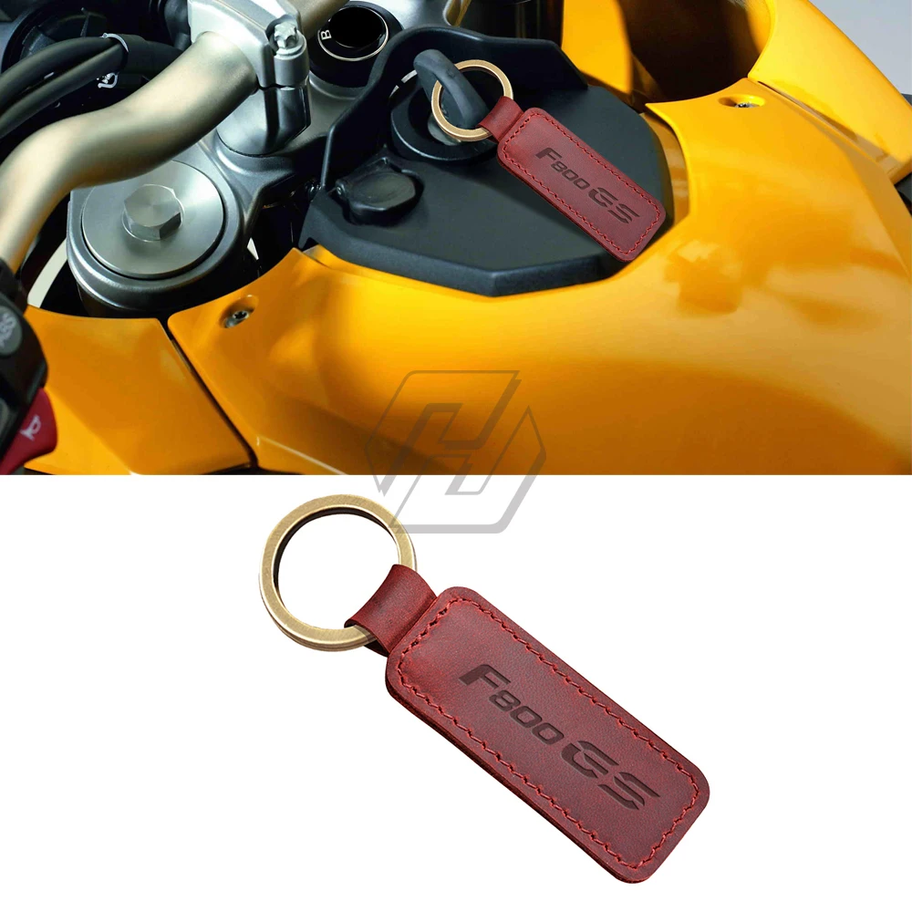 Za BMW Motorrad F800GS F800 GS Motocikel Keychain Cowhide Key Ring